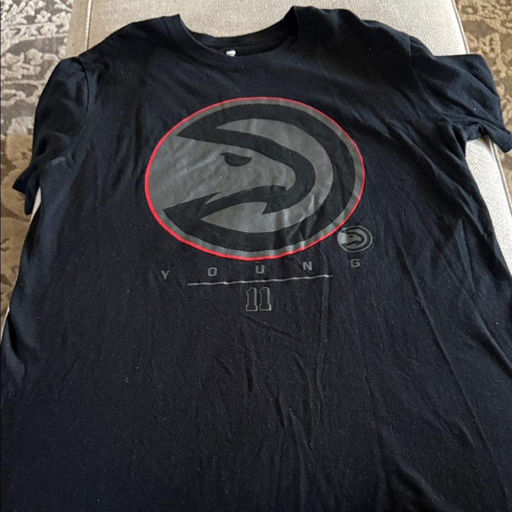 Fanatics Black and Red Graphic Tee